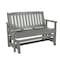 Highwood Usa 4ft Lehigh Gliding Bench Outdoor Furniture for Patio, Backyard, Garden AD-GLBENLH2-CGE - alternate 1